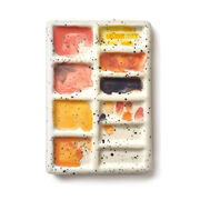 Ceramic paint palette